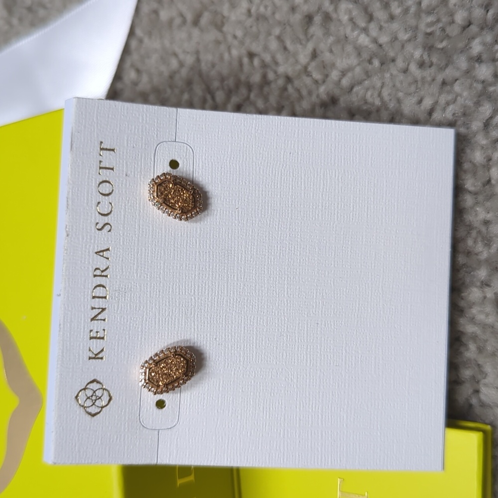 Kendra Scott Cade Rose Gold Studs